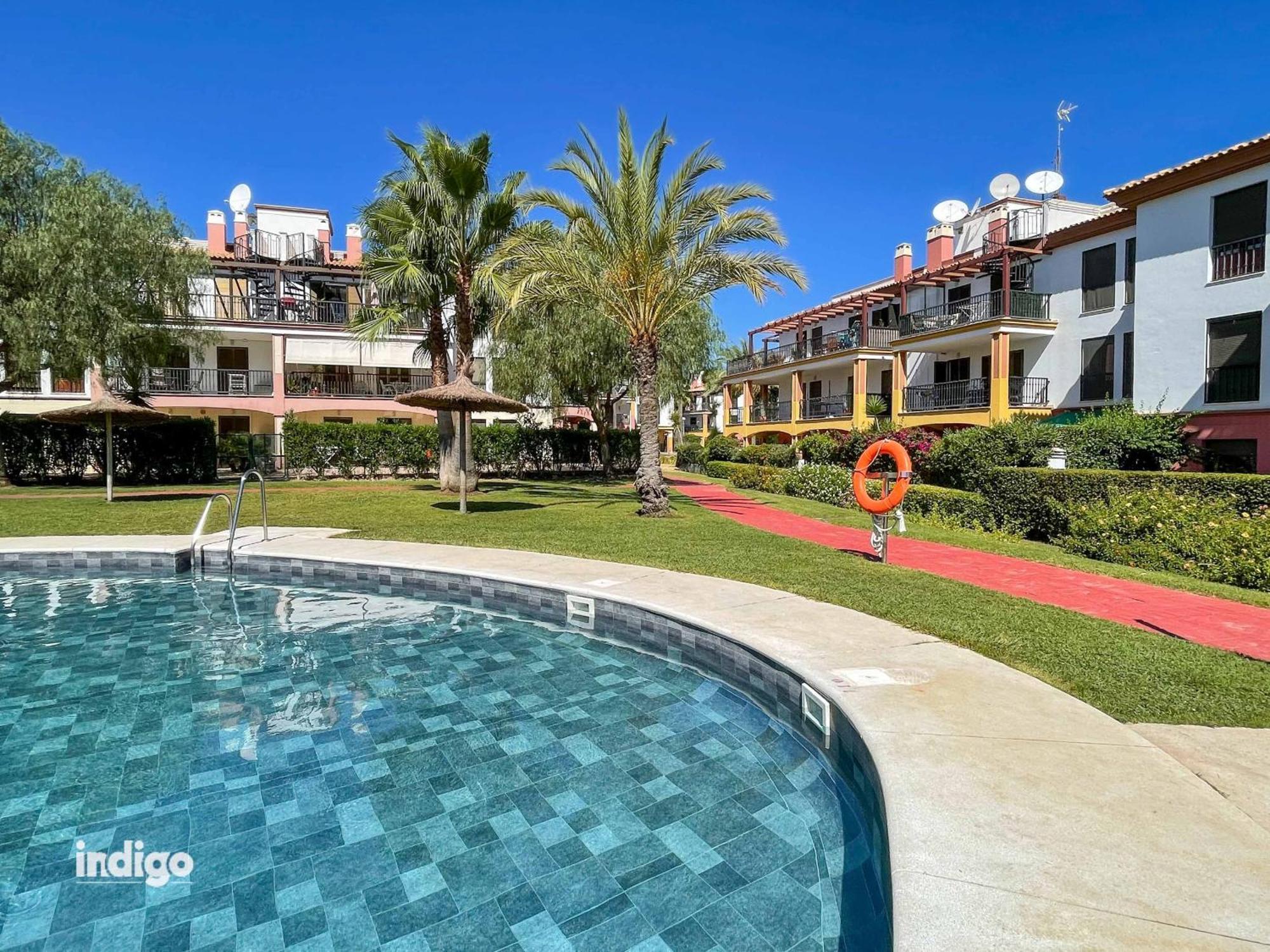Con Jardin Y Acceso A La Piscina. Apartment Ayamonte Ngoại thất bức ảnh