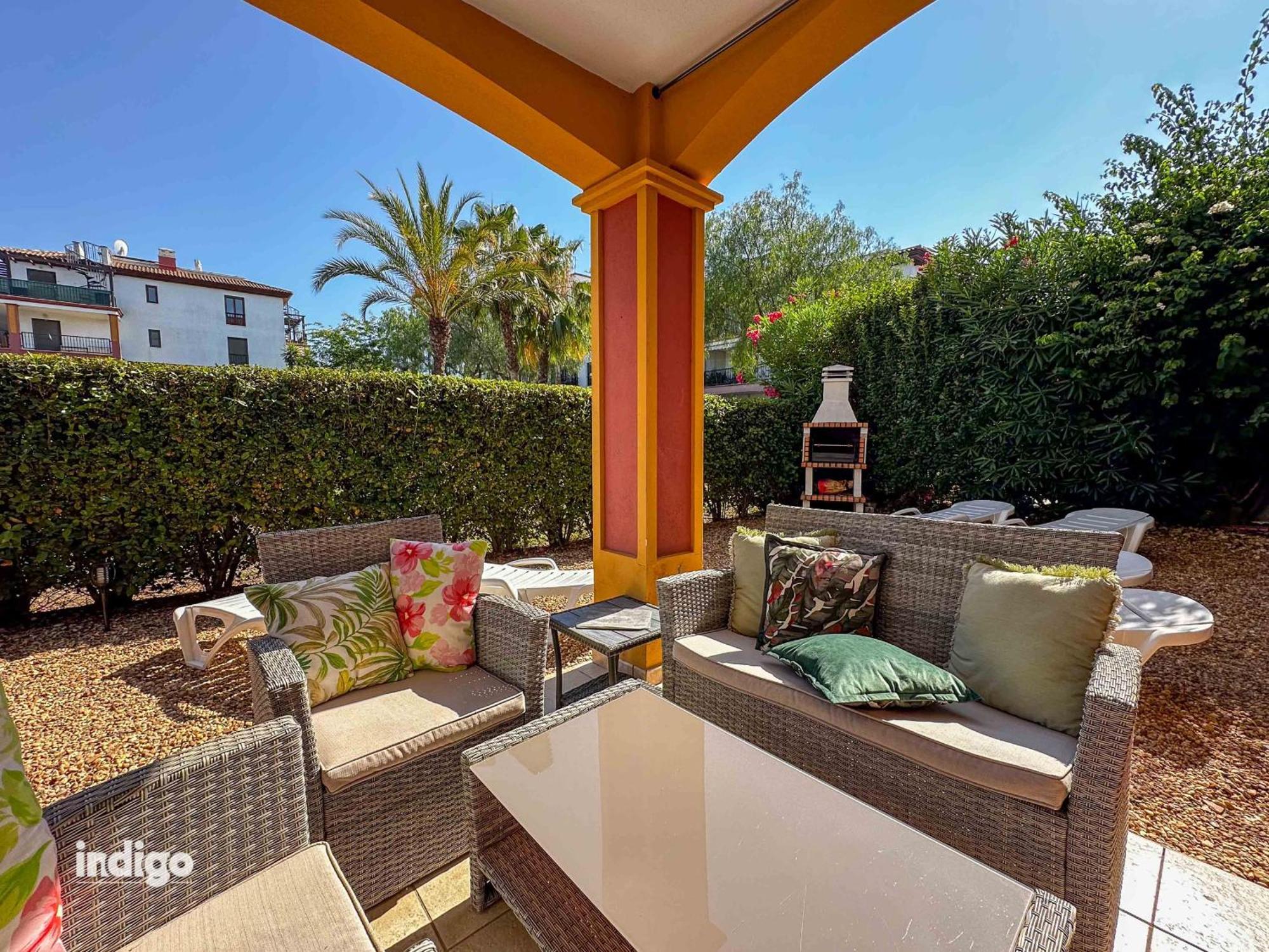 Con Jardin Y Acceso A La Piscina. Apartment Ayamonte Ngoại thất bức ảnh